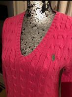 RALPH LAUREN prachtige roze diepe V hals trui, Kleding | Dames, Truien en Vesten, Maat 38/40 (M), Ophalen of Verzenden, Zo goed als nieuw