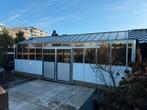 Hobbykas 7,65m x 3,15m met schuifdeuren, privacyglas en meer, Tuin en Terras, Kassen, Ophalen, Kweekkas, Zo goed als nieuw, Glas