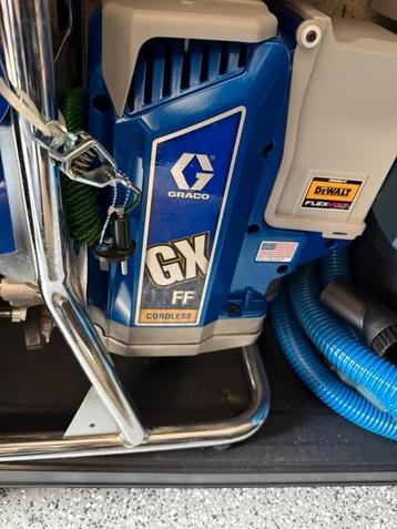 Gezocht Graco GX Cordless spuit machine beschikbaar voor biedingen