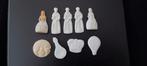 9 authentieke Franse feves van plastic., Antiek en Kunst, Verzenden