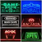 Bacardi logo rood led reclame ledlamp wanddecoratie deco, Info@deconoord.nl, Lichtbak of (neon) lamp, Deco Noord, Nieuw