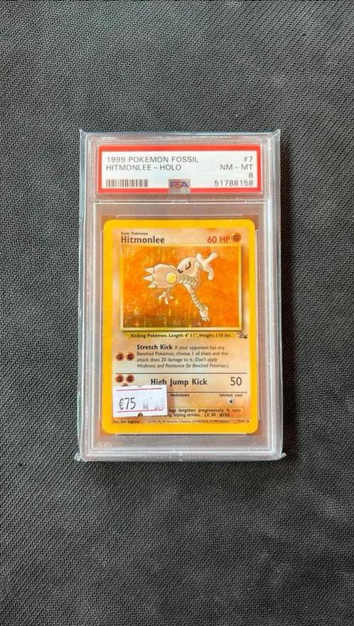 Hitmonlee, Hobby en Vrije tijd, Verzamelkaartspellen | Pokémon, Zo goed als nieuw, Losse kaart, Ophalen of Verzenden
