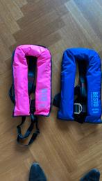 Twee zelf opblaasbare kinderzwemvesten, Watersport en Boten, Watersportkleding, Ophalen of Verzenden, Zo goed als nieuw, Kind