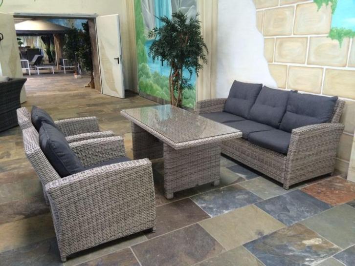 Amaro loungeset geen 1099 maar SLECHTS 749! Showmodel OP=OP!, Tuin en Terras, Tuinsets en Loungesets, Zo goed als nieuw, Loungeset