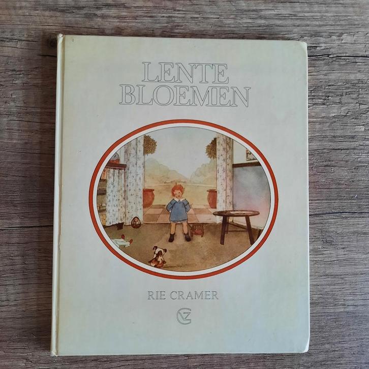 Boek "Lente bloemen" lentebloemen van Rie Cramer 1974, Boeken, Kinderboeken | Kleuters, Gelezen, Fictie algemeen, Ophalen of Verzenden