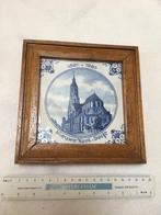 Ingelijste wandtegel 600 jaar Nieuwe Kerk te Delft - 1981, Ophalen of Verzenden