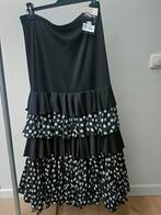 Intermezzo 7100 dansrok rok flamenco zwart wit nieuw xl 42, Ophalen of Verzenden, Nieuw