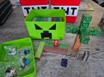 Minecraft - Creeper box met 200 bouwstenen. Magnetic World!, Ophalen of Verzenden, Nieuw, Bouwen