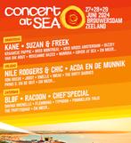 Concert At Sea Zaterdag 4x, Tickets en Kaartjes, Evenementen en Festivals