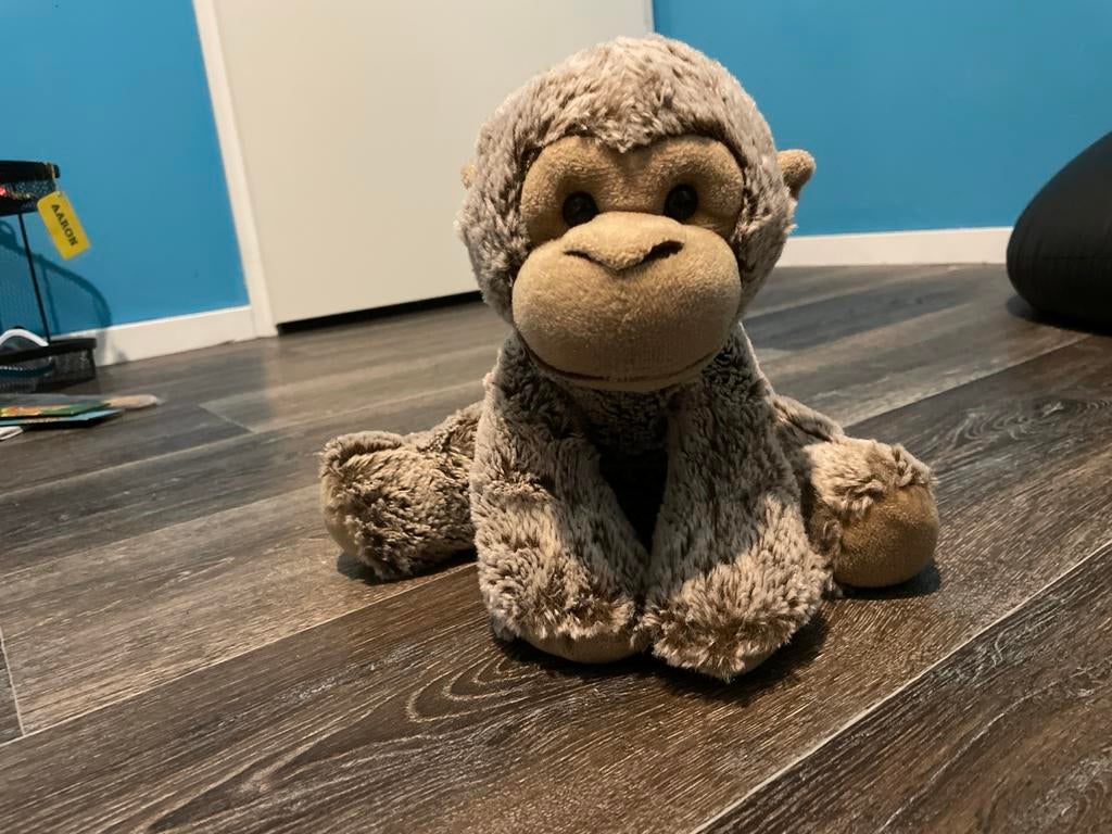 Zachte Aap Knuffel - Origineel!, Ophalen of Verzenden, Zo goed als nieuw, Overige typen