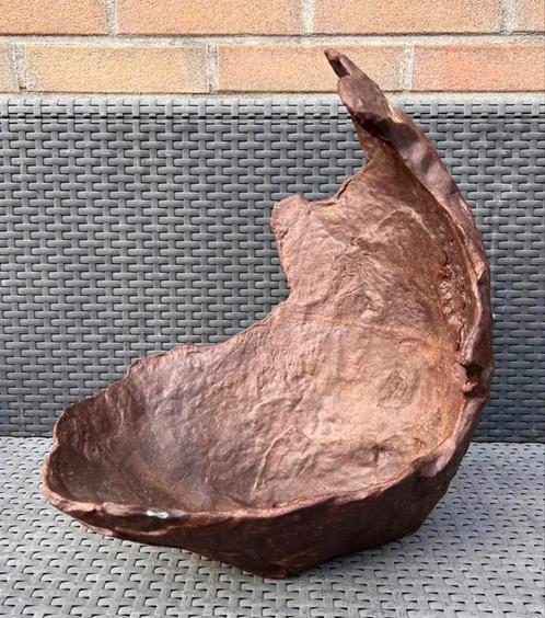 Bonsai Maanschaal handgemaakt Charles Vives., Tuin en Terras, Bloempotten, Nieuw, Aardewerk, Minder dan 25 cm, Overige vormen