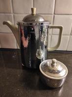 Art Deco koffiekan met suikerpot (verzilverd) Bauscher, Ophalen of Verzenden, Zo goed als nieuw