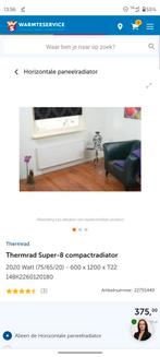 Thermrad 120x60cm Super-8 compactradiator, Doe-het-zelf en Verbouw, Verwarming en Radiatoren, Ophalen, 30 tot 80 cm, Radiator