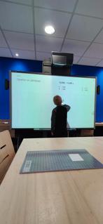 Smartboard met elektrisch verstelbare standaard - Digibord, Ophalen, Zo goed als nieuw, Digiboard