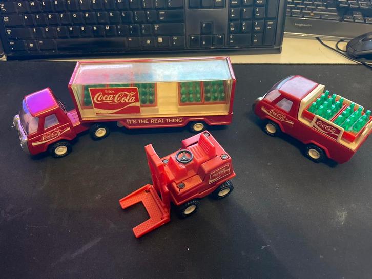 Vintage Buddy L Coca Cola Set Jaren 70, Verzamelen, Speelgoed, Gebruikt, Ophalen of Verzenden
