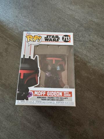 Funko Pop 713 Star Wars Moff Gideon With Armor beschikbaar voor biedingen