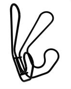 Vintage Ikea Frän Draad Metalen Kapstokken / Wand Kapstok, Vintage, Vintage, Zo goed als nieuw, Minder dan 100 cm