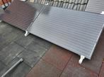 Plug&play set zwarte stekker zonnepanelen voor plat dak, Overige materialen, Overige typen, Zo goed als nieuw, Zwart