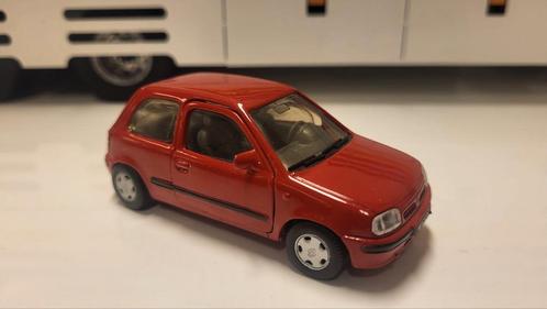 AHC Nissan Micra K11 3-Door Red, Hobby en Vrije tijd, Modelauto's | 1:43, Zo goed als nieuw, Auto, Overige merken, Ophalen of Verzenden