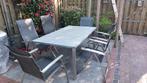 Tuinset RVS 4 seasons outdoor, Ophalen, Gebruikt, 6 zitplaatsen, Rvs