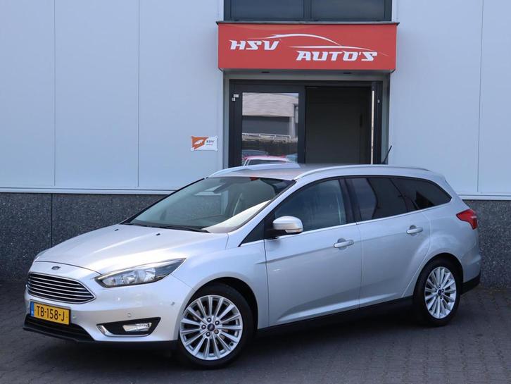 Ford Focus Wagon 1.5 Titanium 150 PK navi LM cruise org NL, Auto's, Ford, Bedrijf, Te koop, Focus, ABS, Airbags, Airconditioning