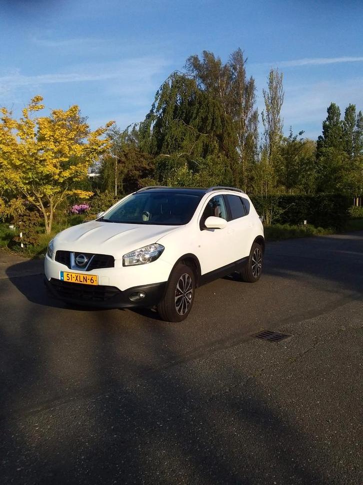 Nissan Qashqai 2.0 2WD CVT 2010 Wit, Auto's, Nissan, Particulier, Qashqai, Benzine, D, SUV of Terreinwagen, Handgeschakeld, Geïmporteerd