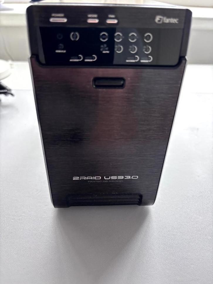 FANTEC QB-X2US3R - HDD RAID enclosure - USB 3.2 Gen 1, Computers en Software, NAS, Gebruikt, Ophalen of Verzenden