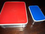 Set mepal rosti bakjes blauw rood, Huis en Inrichting, Ophalen of Verzenden