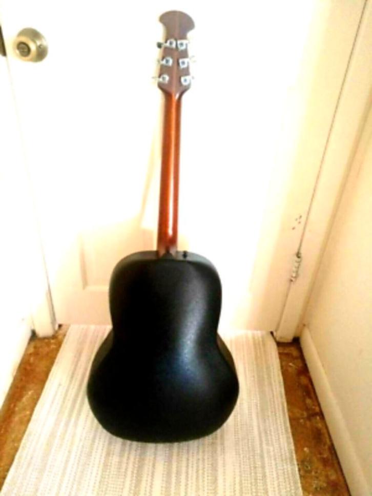 ovation fazly semi akoestische gitaar, Muziek en Instrumenten, Snaarinstrumenten | Gitaren | Akoestisch, Zo goed als nieuw, Western- of Steelstringgitaar