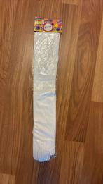 Lange witte handschoenen, Kleding | Dames, Ophalen, Zo goed als nieuw, Carnaval