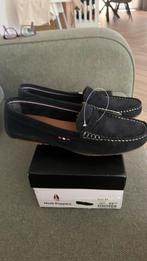 Nieuwe Hush puppies instappers 41, Ophalen, Zo goed als nieuw, Blauw, Instappers