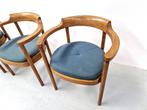 3x Henning Jensen & Torben Valeur Munch Møbler M40 stoelen, Ophalen, Hout, Gebruikt, -