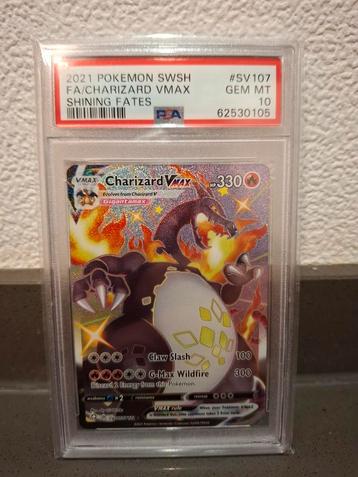 Charizard VMAX Shining Fates PSA 10 beschikbaar voor biedingen