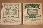 Steenwijker Almanak 1930 & 1939 [265e/274e Jrg], Ophalen of Verzenden, Gelezen