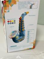 Blauwe speelgoed saxofoon voor kinderen educatief instrument, Elektronica, Nieuw, Ophalen of Verzenden, H
