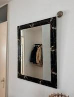 Marble spiegel, Ophalen, Zo goed als nieuw, Minder dan 100 cm, Rechthoekig