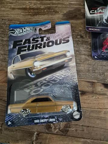 Hot Wheels  Fast & Furious Racing Course  1966 Chevy Nova beschikbaar voor biedingen