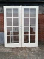 Dubbele schuifdeur ensuite deuren met glas, stomp 88x211,5, 80 tot 100 cm, Binnendeur, Ophalen of Verzenden, Schuifdeur