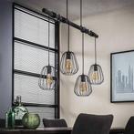 Industriële hanglamp met 4 lampen, Ophalen, Nieuw, Metaal, Minder dan 50 cm