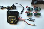 4x Ovonic 4S 850 mAh 80C LiPo’s + YellowRC 2S-6S lader, Hobby en Vrije tijd, Ophalen of Verzenden, Gebruikt