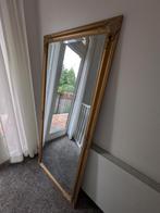 Brocante Spiegel met Goud Bronzen Omlijsting, Huis en Inrichting, Woonaccessoires | Spiegels, Ophalen, Zo goed als nieuw, 150 tot 200 cm