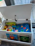 Witte Speelgoedkist, Kinderen en Baby's, Ophalen, Gebruikt, Rechthoekig, Lade