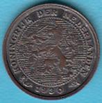 Nederland halve cent 1930 Wilhelmina UNC (!) in munthouder, Ophalen of Verzenden, Koningin Wilhelmina, Overige waardes, Losse munt