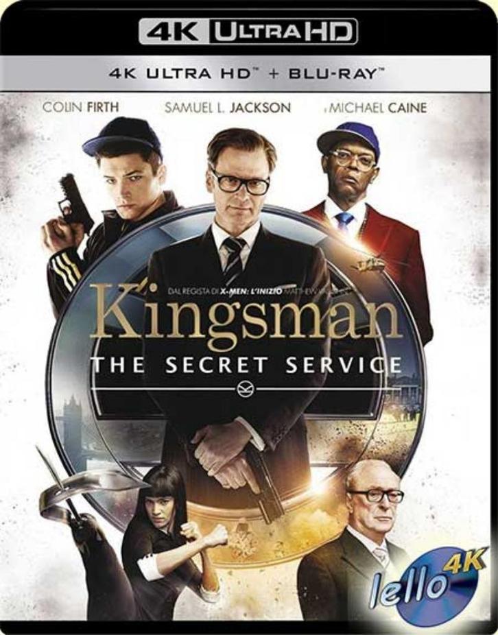 Blu-ray 4K: Kingsman: The Secret Service (2014) IT NLO, Cd's en Dvd's, Blu-ray, Zo goed als nieuw, Actie, Ophalen of Verzenden