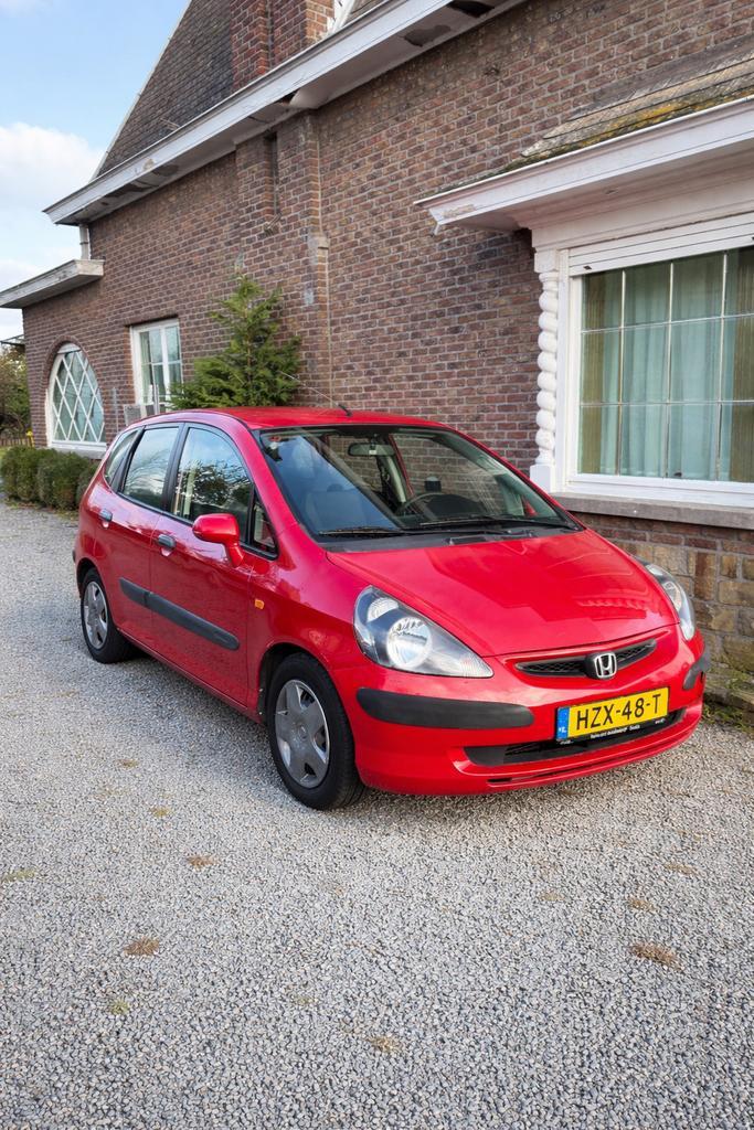 Honda 2004-AUTOMAAT-AIRCO, Auto's, Honda, Particulier, Benzine, Hatchback, Geïmporteerd, Rood, Ophalen