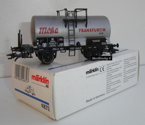 Märklin 4872 Moha Ketelwagen DB !, Hobby en Vrije tijd, Modeltreinen | H0, Zo goed als nieuw, Wagon, Wisselstroom, Märklin, Ophalen of Verzenden