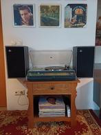 Platenspelerkastje platenspelermeubel hout retro / vintage, Huis en Inrichting, Kasten | Overige, Ophalen, Gebruikt
