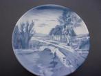 delfts blauw bord huis, Antiek en Kunst, Antiek | Keramiek en Aardewerk, Ophalen of Verzenden