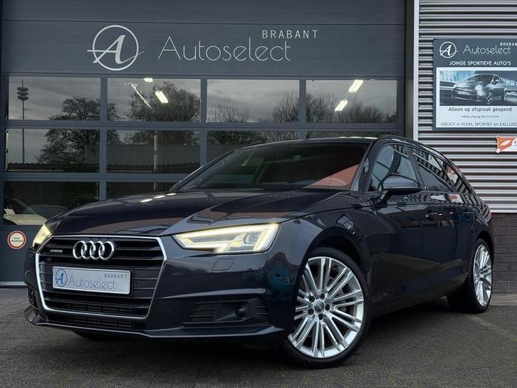Audi A4 Avant 2.0 TFSI Quattro Sport Navi Leder HUD, Auto's, Audi, Bedrijf, Te koop, A4, 4x4, ABS, Achteruitrijcamera, Adaptive Cruise Control
