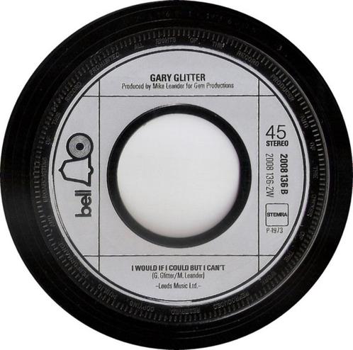 Gary Glitter – Do You Wanna Touch Me? (Oh Yeah!) / I Would I, Cd's en Dvd's, Vinyl Singles, Gebruikt, Single, Pop, 7 inch, Ophalen of Verzenden